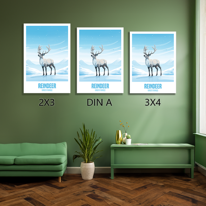 wandbilder-tiere-leinwand-poster-reindeer-formatvergleich