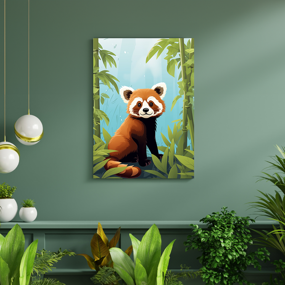 wandbilder-tiere-leinwand-poster-roter-panda-0-2x3-DIN-A