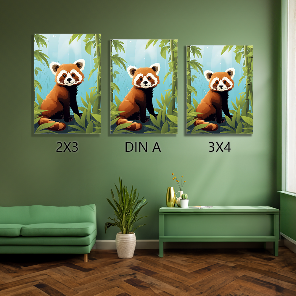 wandbilder-tiere-leinwand-poster-roter-panda-0-3x4-DIN-A-2x3