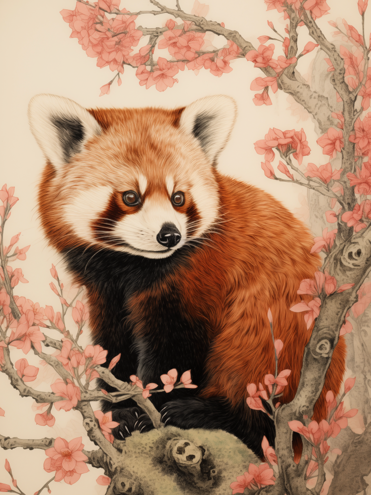 wandbilder-tiere-leinwand-poster-roter-panda-vorschau