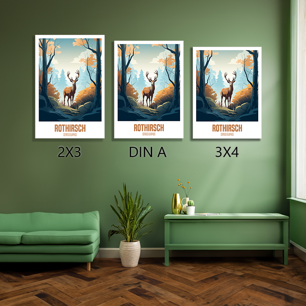 wandbilder-tiere-leinwand-poster-rothirsch-formatvergleich