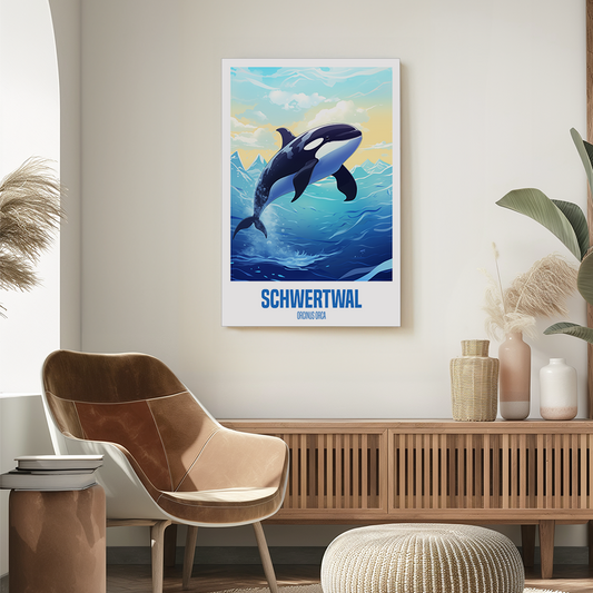 Schwertwal (Orca) - Comic Stil