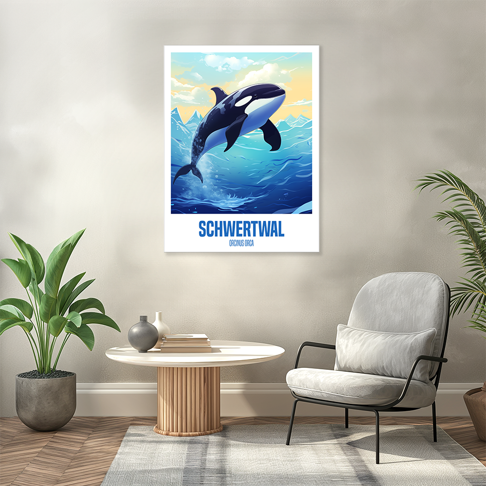 Schwertwal (Orca) - Comic Stil