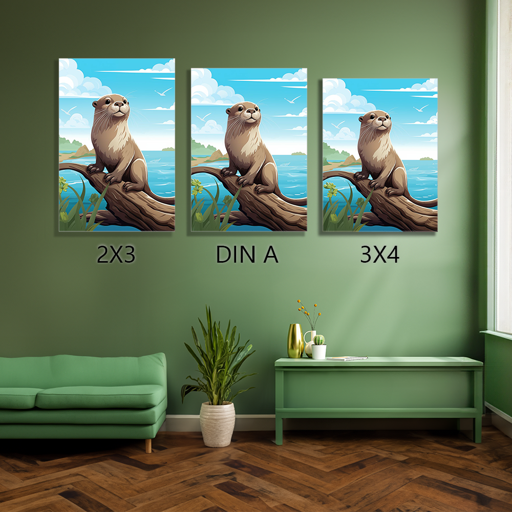  wandbilder-tiere-leinwand-poster-seeotter-0-3x4-DIN-A-2x3