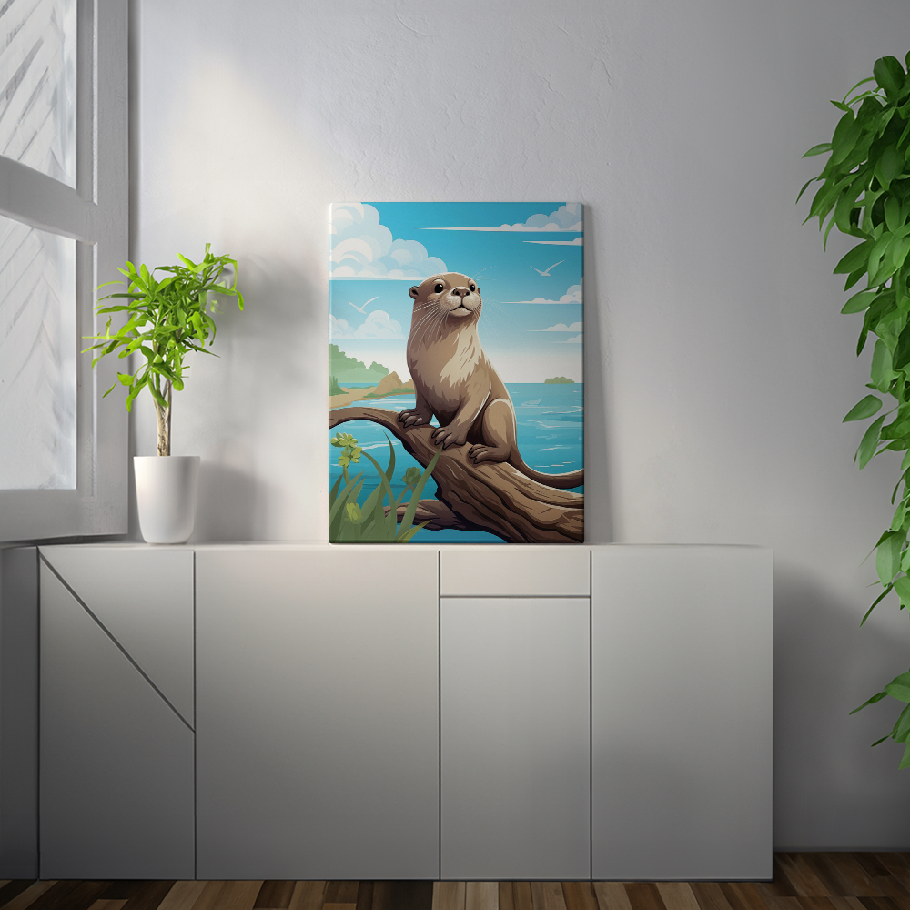 wandbilder-tiere-leinwand-poster-seeotter-0-3x4