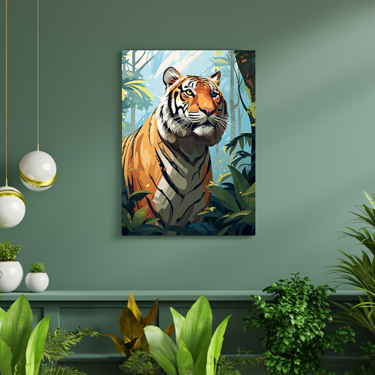 wandbilder-tiere-leinwand-poster-tiger-1-2x3-DIN-A