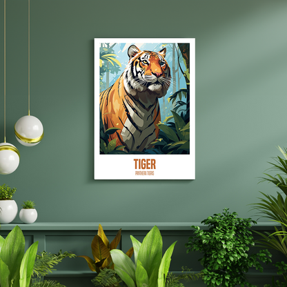 wandbilder-tiere-leinwand-poster-tiger-12-DIN-A