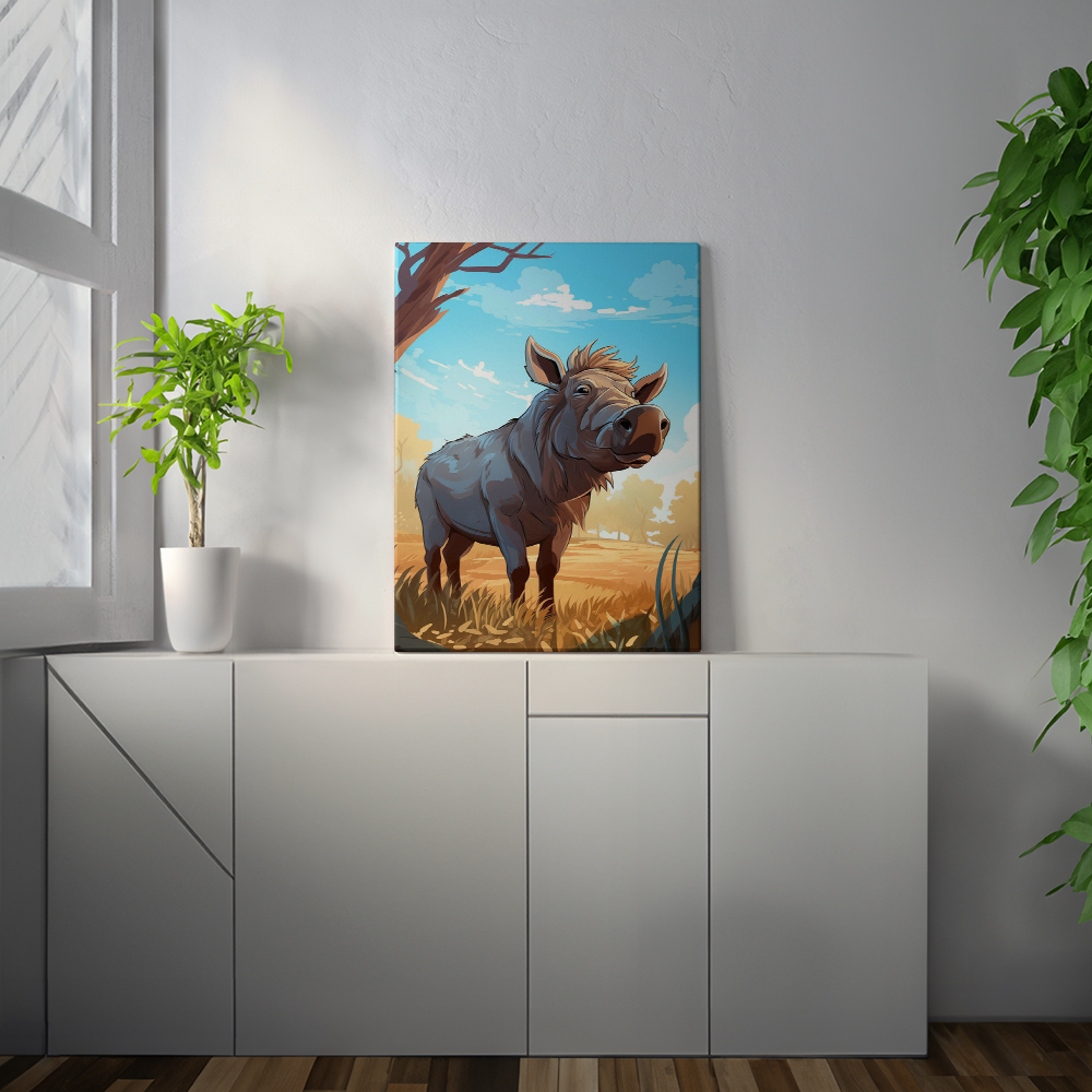 wandbilder-tiere-leinwand-poster-warzenschwein-0-3x4