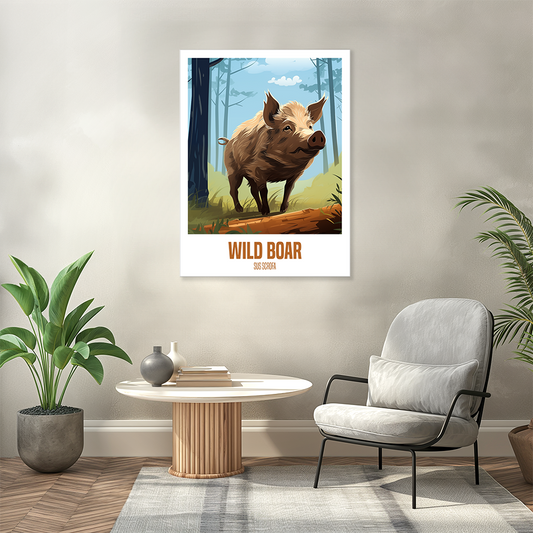 wandbilder-tiere-leinwand-poster-wild-boar-3x4