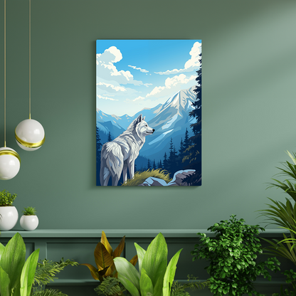 wandbilder-tiere-leinwand-poster-wolf-0-2x3-DIN-A