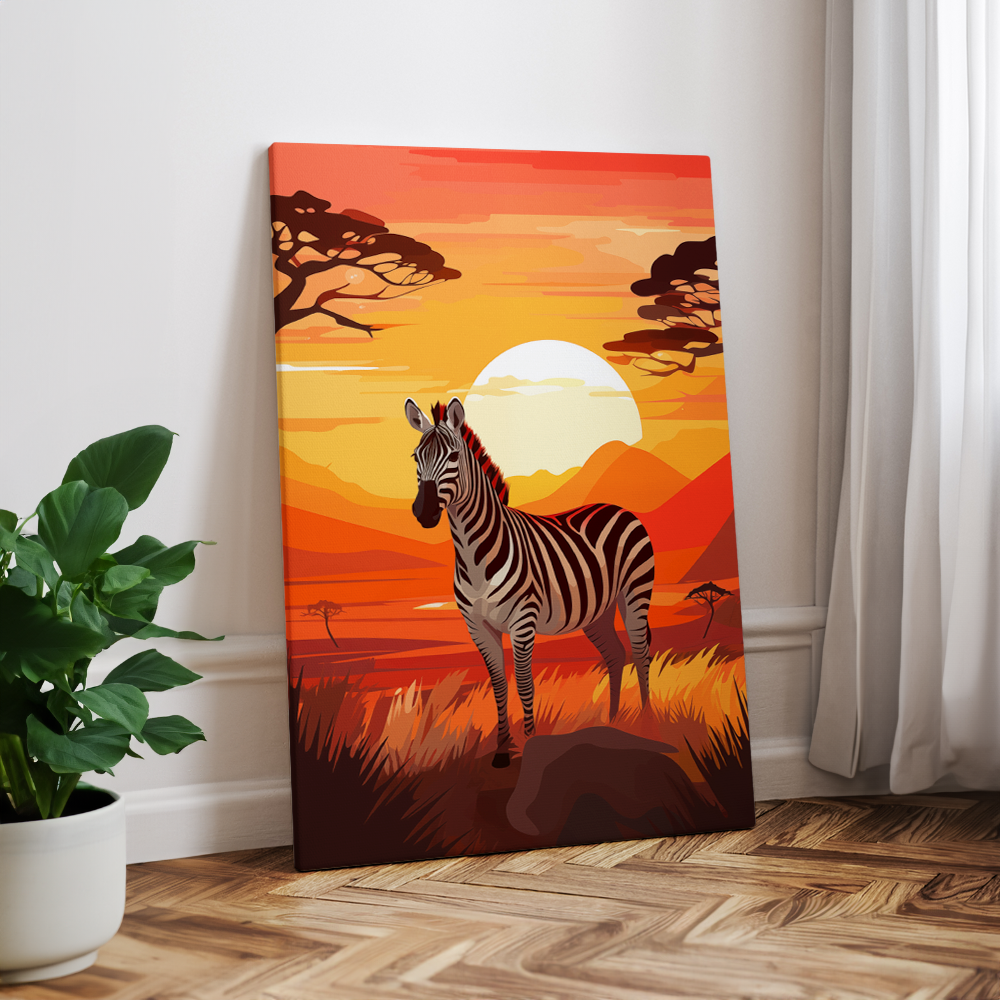 wandbilder-tiere-leinwand-poster-zebra-2x3